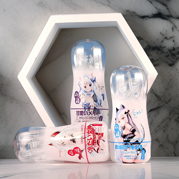 Cốc thủ dâm trong suốt cô gái Nhật tinh tế kích thích mạnh mẽ