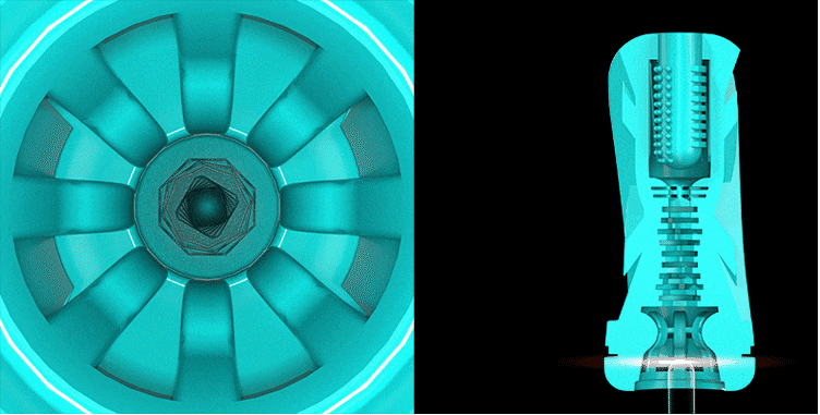 Cốc thủ dâm Galaku Touch In 20 chế độ rung cao cấp an toàn