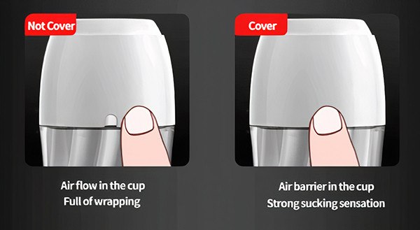 Cốc thủ dâm Galaku Touch In 20 chế độ rung cao cấp an toàn