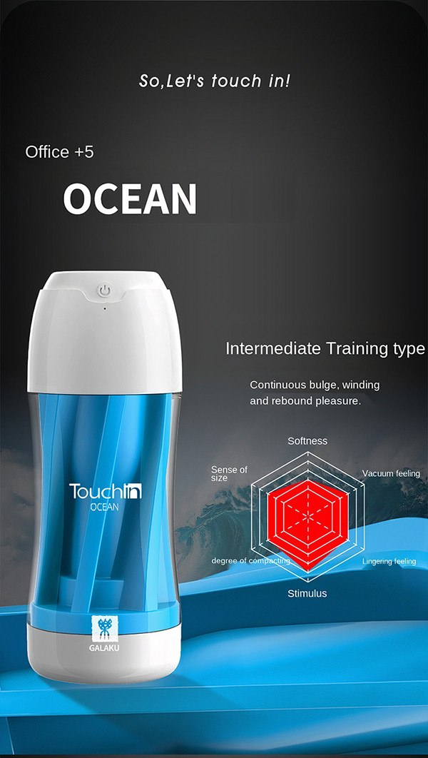 Cốc thủ dâm Galaku Touch In 20 chế độ rung cao cấp an toàn