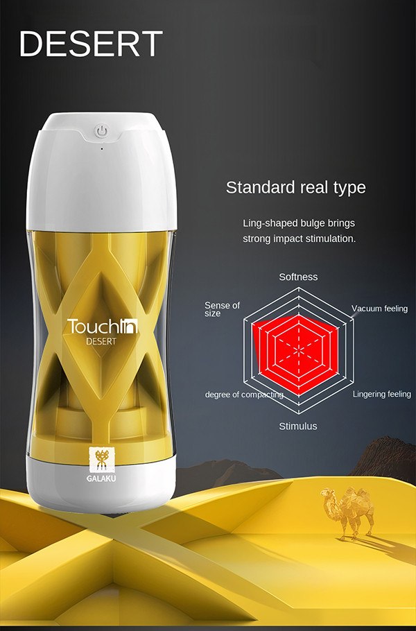 Cốc thủ dâm Galaku Touch In 20 chế độ rung cao cấp an toàn