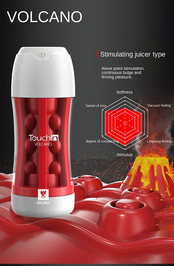 Cốc thủ dâm Galaku Touch In 20 chế độ rung cao cấp an toàn