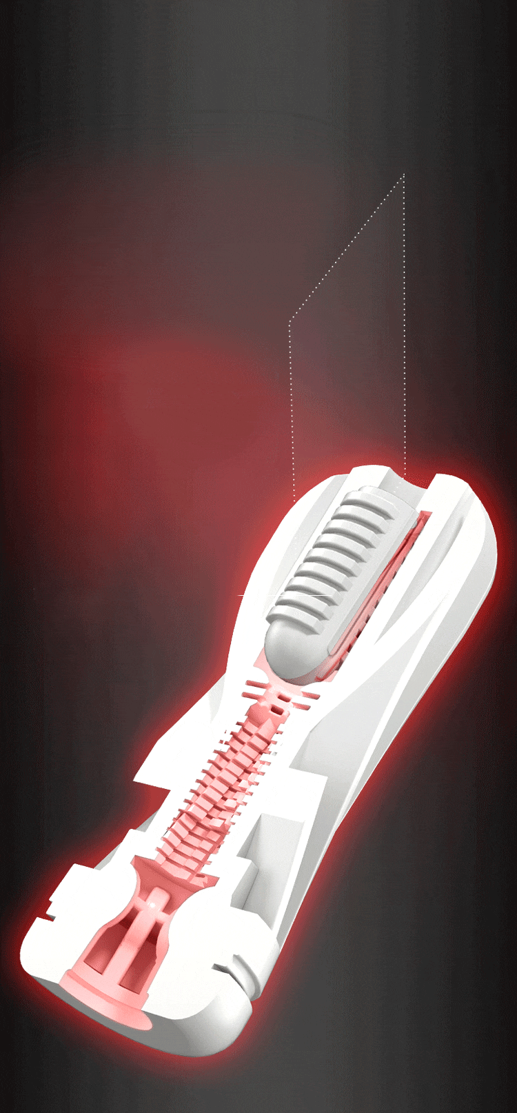 Cốc thủ dâm Galaku Touch In 20 chế độ rung cao cấp an toàn