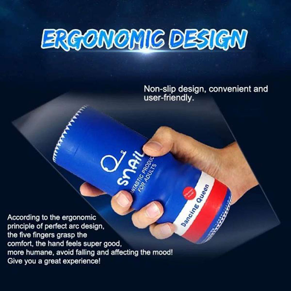 Cốc thủ dâm Snail Dancing Queen 20 chế độ rung sạc nhanh cao cấp