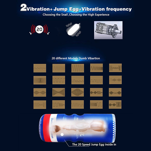 Cốc thủ dâm Snail Dancing Queen 20 chế độ rung sạc nhanh cao cấp