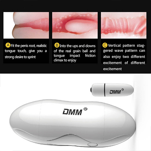 Máy rung cầm tay 2 đầu DMM Bao She III Âm đạo giả chất lượng